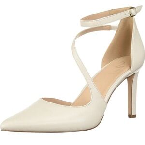 NEW Naturalizer alabaster/off-white strappy pump